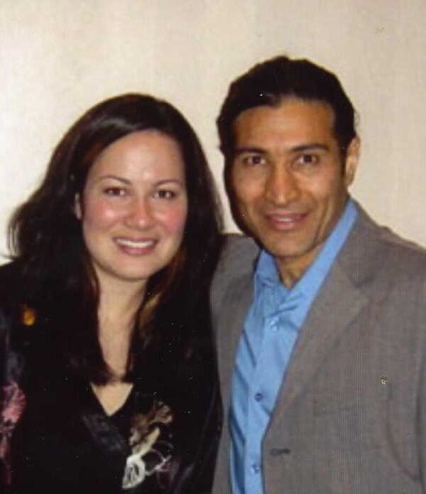 with Shannon Lee (Bruce Lee's daughter)-1